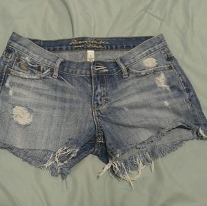 Abercrombie and Fitch size 4 denim jeans shorts